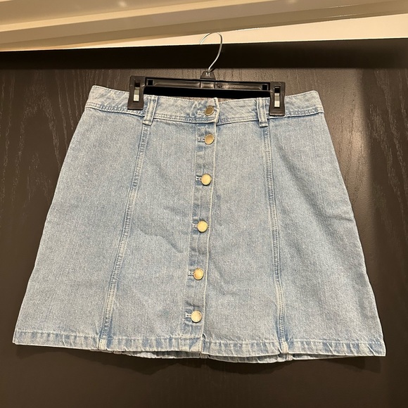 Divided by H&M Light blue denim skirt - Picture 2 of 4